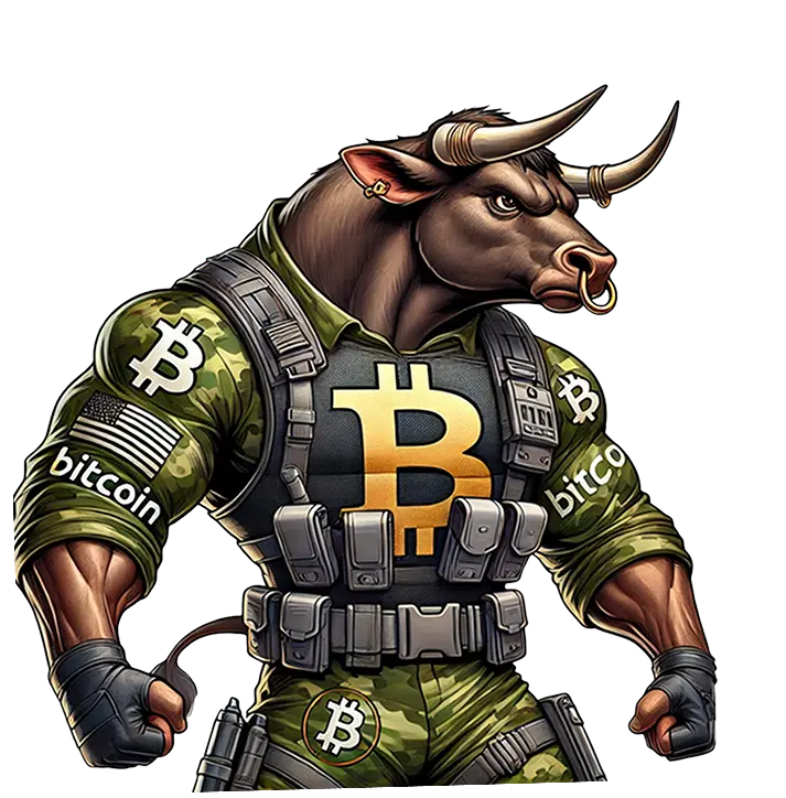 Bitcoin Bull Character